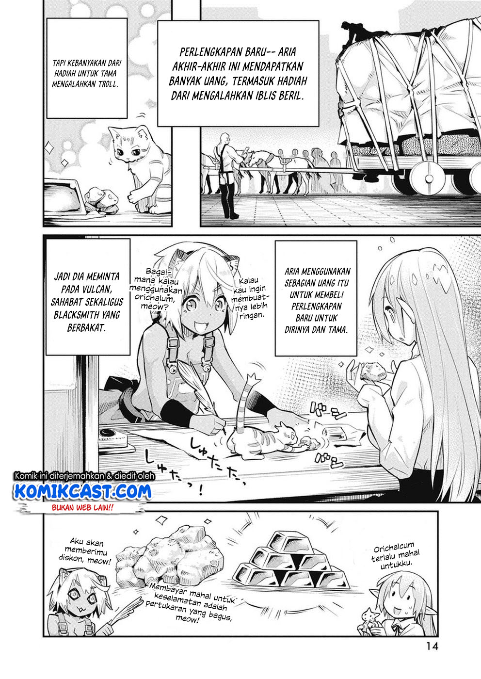S-Rank Monster no Behemoth Dakedo, Neko to Machigawarete Erufu Musume no Kishi (Pet) Toshite Kurashitemasu Chapter 20 Gambar 4